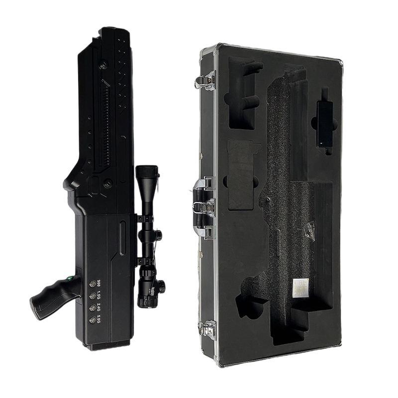  绛县手持便携式枪型低空防御反制四通道A型